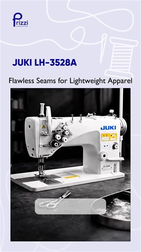 Prizzi Sewing Machine Co | JUKI LH-3528A — a 2-needle industrial lockstitch machine designed for foundation and light-to-medium fabrics ✨ ⠀ Perfect for lingerie,... | Instagram