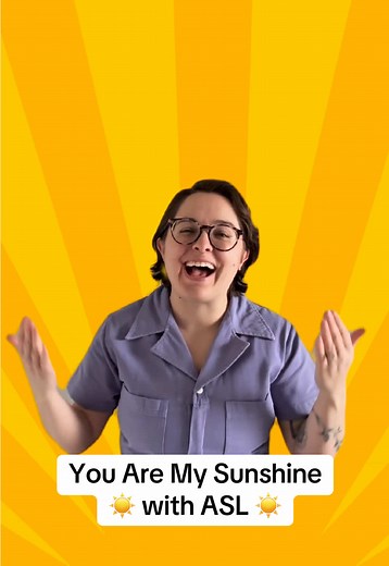 You Are My Sunshine ☀️ | ASL Sign Language & Kids Song | Nursery Rhymes & Toddler Learning ❤️ Watch the full video by clicking the link in my bio! #YouAreMySunshine #ASL #SignLanguage #NurseryRhymes #ToddlerLearning #KidSongs #EarlyChildhoodEducation #SingAndSign #LearningThroughMusic #SongsForKids #BabySignLanguage #PreschoolMusic #MusicWithMrsViolet #fyp #foryoupage