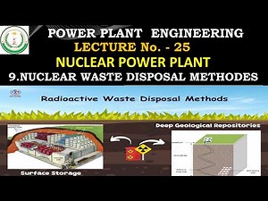 Explain Different Methods Of Disposal of Nuclear Waste Material | Radioactive waste Disposal| part-9