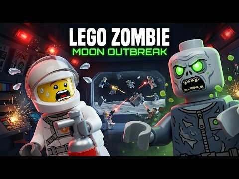LEGO Zero Gravity Survival: MOON BASE ZOMBIES 🚀💀 LEGO Animation | Full Episode 22