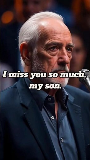 Heartbreaking Message: Father's Emotional Song for His Estranged Son on Stage#agt #fatherslove