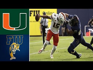 Miami vs FIU 2019 College Football Highlights