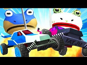 BAT FROG vs JOKE FROG RC CAR RACE - Amazing Frog - Part 124 | Pungence