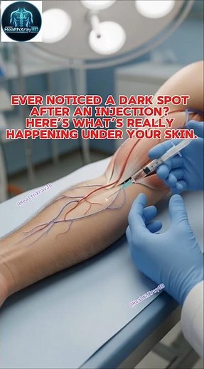 That small dark mark on your arm isn’t random.