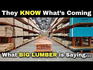 You Won't Believe what BIG LUMBER is Saying About Lumber Prices and the Housing Market