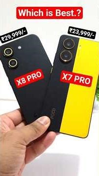 POCO X8 PRO vs X7 PRO Which is Best 🔥🔥🚀🚀🚀 #pocox8pro #pocox7pro