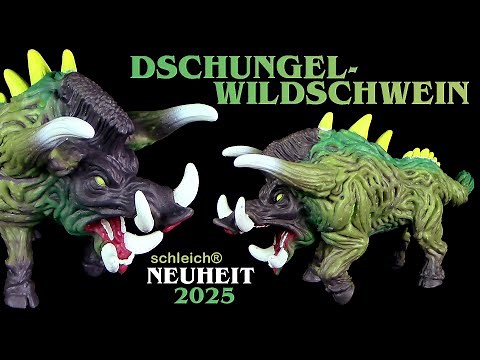 Schleich ® Eldrador ® Creatures - Jungle Boar / Jungle Boar / Wild Boar - (my) opinion