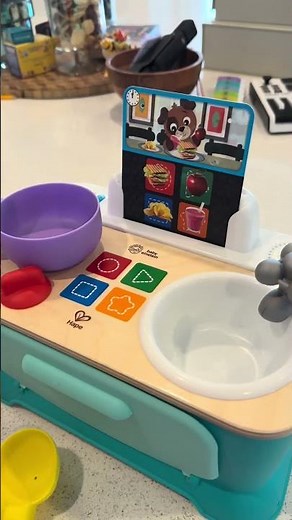The Baby Einstein Magic Touch Kitchen is such a fun way to encourage imaginative play! 🍳✨