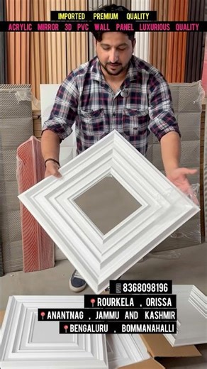 3d Pvc Wall Panel | Charcoal Wall | Moulding #wallmoulding #3dwallpanel #trendingshorts #shorts