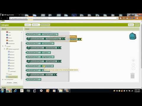 How to create an android app and control Arduino robot ? || Part 1 MIT App Inventor 2