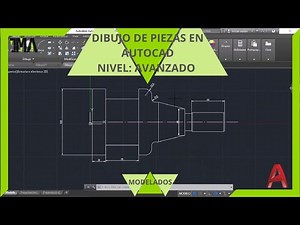 AutoCAD 2D -20- Dibujo de piezas en AutoCAD/ nivel: avanzado