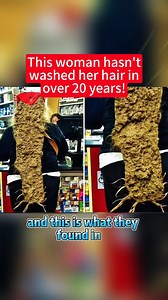 95K views · 890 reactions | This woman has not washed her hair for 20 years #woman #hair #story #lesson #facebookreels #thedailydoc #reels #storytelling #theuntoldstory #foryou #usa #rare #viralreels #viral | The Untold Story | Facebook