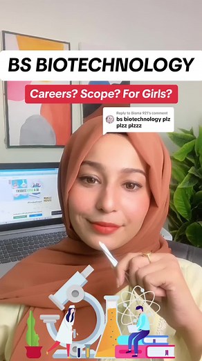 BS Biotechnology Career Guide and Scope for Girls