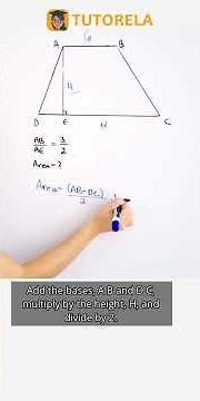 Trapezoid Area: Solve with 3:2 Side-to-Height Ratio #Math #Trapeze #AreaOfATrapezoid #Ratio