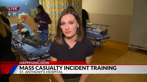 Hospital holds mass casualty training