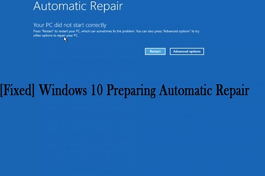 [SOLUÇÃO] Como corrigir o Loop de Reparo Automático do Windows 10 - MiniTool