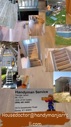 We do ALL home repairs to full remodeling. Call me for your next project. | Handyman George Jarrell | Facebook
