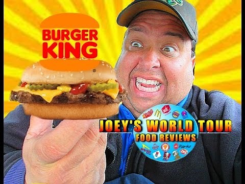 BURGER KING® New Homestyle Cheeseburger REVIEW!