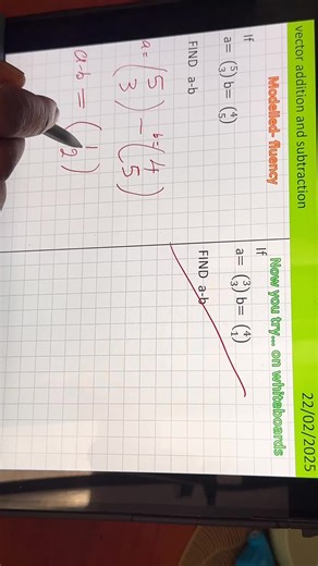 Vector addition and subtraction #LIVEhighlights #TikTokLIVE #LIVE