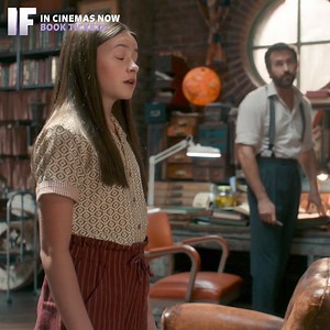 IF is the word on everyone’s lips. Have you discovered the world where imaginary friends are real yet? Make some make-believe besties on the big screen NOW! Book: https://bit.ly/3VeJkI9 #IFMovie #RyanReynolds #SteveCarell #JohnKrasinski | Merlin Cinema & Restaurant, Thurso