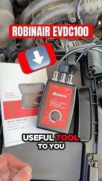The ​⁠@RobinairACService EVDC100 Is THE Tool For Diagnosing Variable Displacement A/C Compressors!