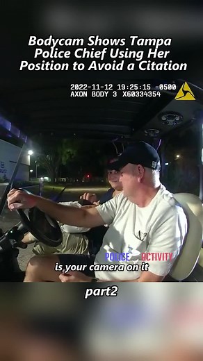 Tampa Police Chief Stopped on Road: Bodycam Footage Explained