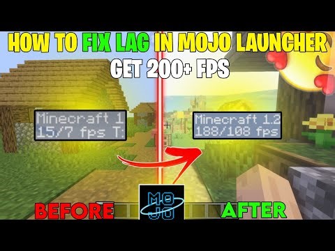 🤯 How To Get 200+ FPS in Mojo Launcher | Fix Lag & Boost Fps in Mojolauncher (Secret Settings) 🤫