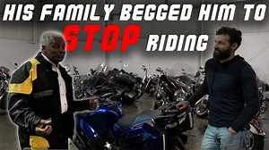 Have you ever thought that you were too old to ride a motorcycle? Well you're not too old! Buzz is 81 years old and rides one of the fastest sports touring motorcycles on the market! | Bikes and Beards