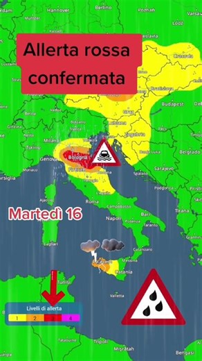Allerta Maltempo in Sicilia ed Emilia-Romagna: Previsioni