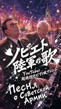 ソ連軍歌「ソビエト陸軍の歌」 YouTuber超絶技巧ピアノ風アレンジ "Song of the Soviet Army” Песня о Советской Армии piano