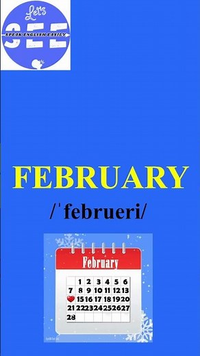 How to pronounce FEBRUARY #english #pronunciation #englishpronounce #pronounciation