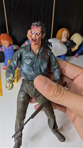 NECA Evil Dead toy display setup #neca #evildead #foryou