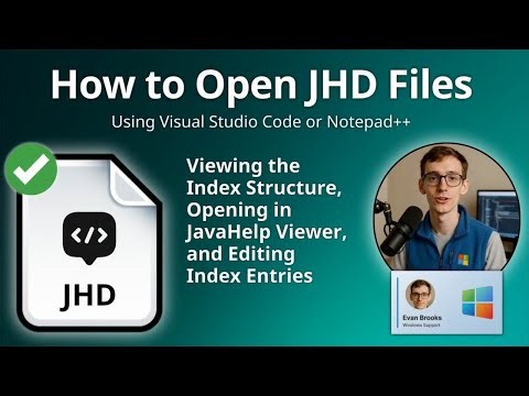 JHD Files: How to Open Java HelpSet Index Files