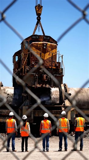 Locomotive Gets Shredded Alive! 😱 Insane Metal Crushing