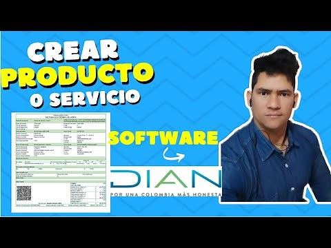 Como CREAR PRODUCTO O SERVICIO en PLATAFORMA GRATUITA de facturación electrónica de la DIAN 2024