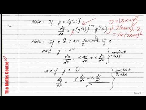 Differentiation - Pure Mathematics 3 (P3)