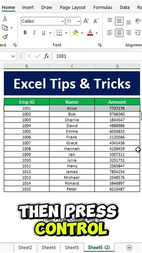 Create Strike Though On Cells In Excel #excel #exceltips #exceltrick #exceltutorial #excelshortcut