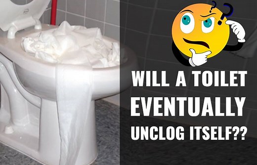 Will a Toilet Eventually Unclog Itself? What if Toilet Clogged for Days? - Toiletseek