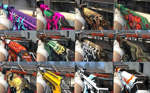 买前必看！AK全皮肤展示，磨损变化及价格参考！