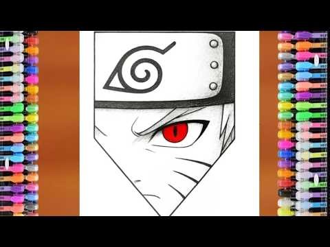 how to make naruto drawing | Easy Anime Drawing Tutorial | how to draw anime characters