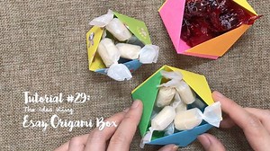 DIY Easy Origami Box Tutorial 📦 More tutorial, subscribe Youtube: https://www.youtube.com/TheIdeaKing Tutorial post: http://bit.ly/easy-origami-box | The Idea King