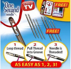 11K views · 83 reactions |  Introducing the ONE SECOND NEEDLE!  One of the best sewing needle on the planet! 50% OFF SPECIAL!  https://goo.gl/augbgc With Bonus Free Gift! https://goo.gl/augbgc ⭐⭐⭐⭐⭐5 Star Review by professional sewing experts! *Limited Supply! *Secured International Shipping with Tracking Number Provided!  | I Love Sewing | Facebook