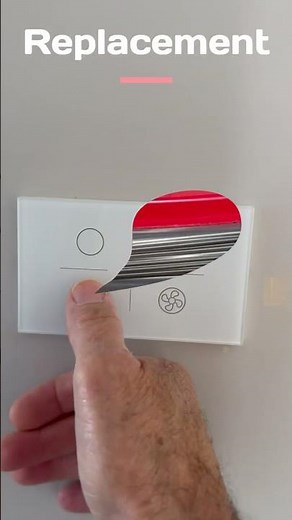Transform your ceiling fans with beautiful touch switch and make your home smart #fanswitch