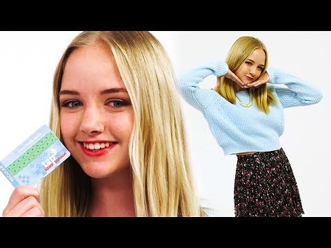 Mascara Credit Card trick with MadisenRoseBeauty1 - #17Daily