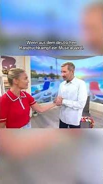 Der deutsche Handtuchkampf wird zum Musical 😱