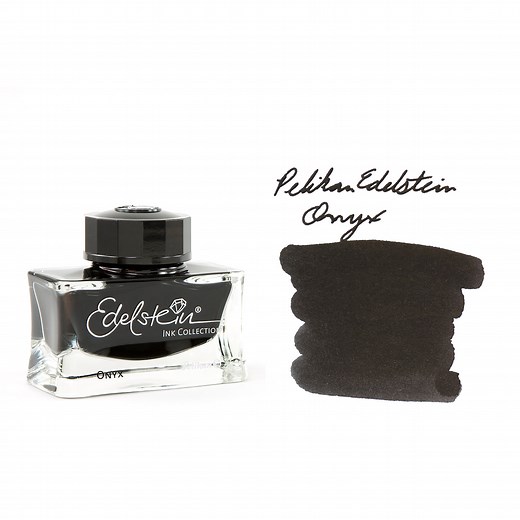 Pelikan Edelstein Onyx - 50ml Bottled Fountain Pen Ink - The Goulet Pen Company