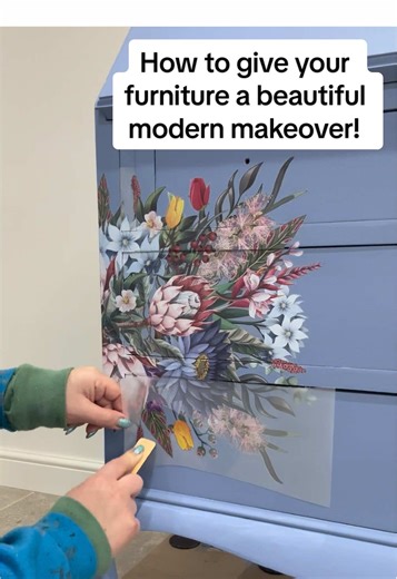 How to give your furniture a beautiful modern makeover! #furnituredecoration #furnitureflip #paintedfurniture #dixiebelle #craftingtutorials