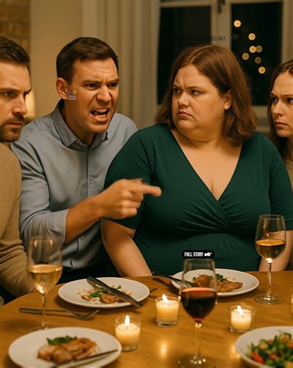 In Front of the Guests, My Husband Mocked Me and Called Me a Fat C0w – But He Had No Idea What Revenge Was Waiting for Him That night began like a dream—romance, laughter, champagne. I had chosen my dress carefully, wanting to make my husband proud. But everything shattered over one small mistake: I dropped a piece of meat on my dress. His face hardened. Then, in front of everyone, he sneered: “Forgive my c0w. She doesn’t know how to behave. Stop stuffing your face—you’re already f;at.” The room