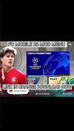FC MOBILE 26 MOD MENU V26.1.02 ✅ Unlimited Money,Fc Points | FC Mobile Mod Menu | Eagle Mod