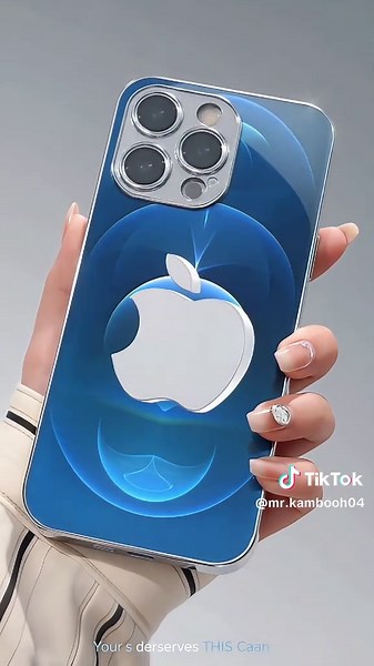Luxury Blue Gradient Electroplated Phone Case Features